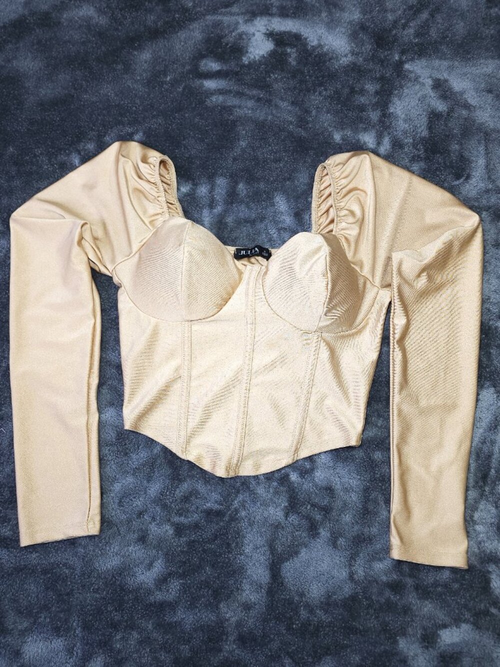 Julia by Love Women's Size S Long Sleeve Crop Top
